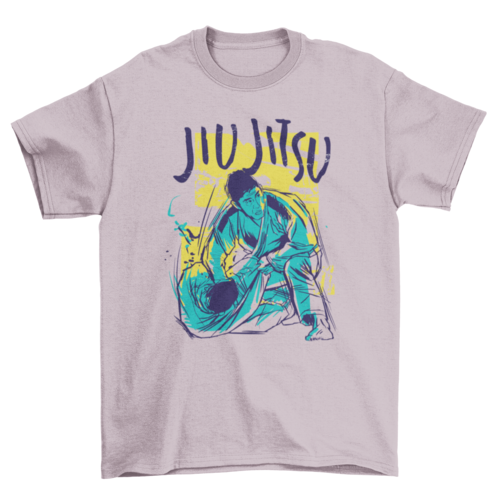 Jiu Jitsu Grunge Color T-shirt