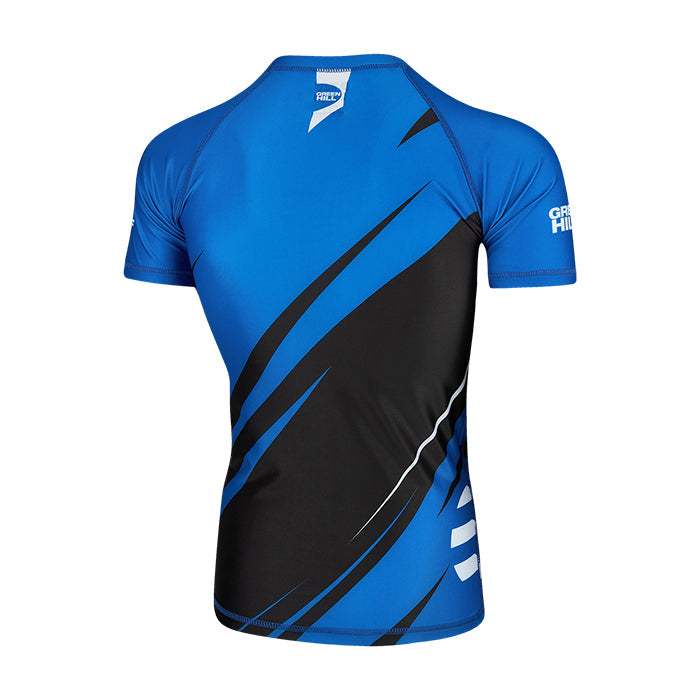 Green Hill Rash Guard IMMAF APPROVED BLUE