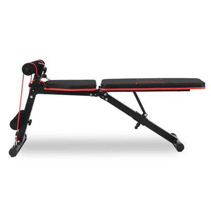 Everfit Adjustable FID Weight Bench Fitness Flat Incline Gym Home