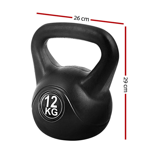 12kg Kettlebell Kettlebells Kettle Bell Bells Kit Weight Fitness