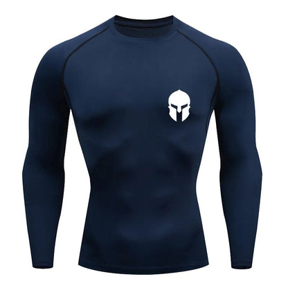 Gladiator Rashguard: Compression long sleeve for BJJ and MMA