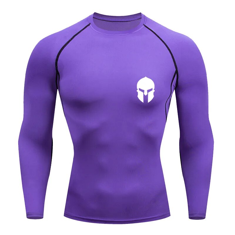 Gladiator Rashguard: Compression long sleeve for BJJ and MMA