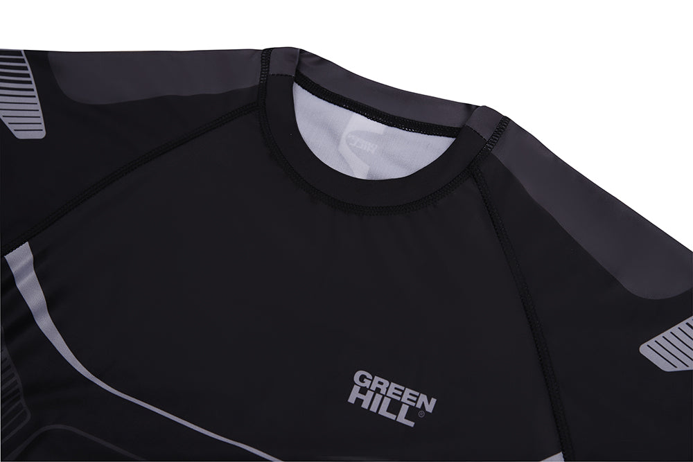 Green Hill IMMAF Approved Rash Guard Black 2023