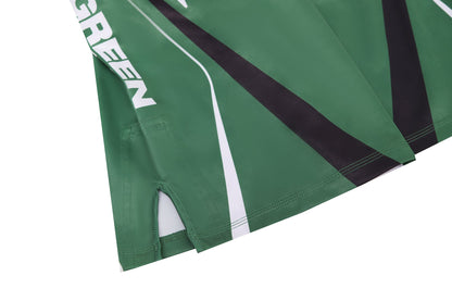 GREEN HILL New MMA Shorts IMMAF APPROVED Green 2023