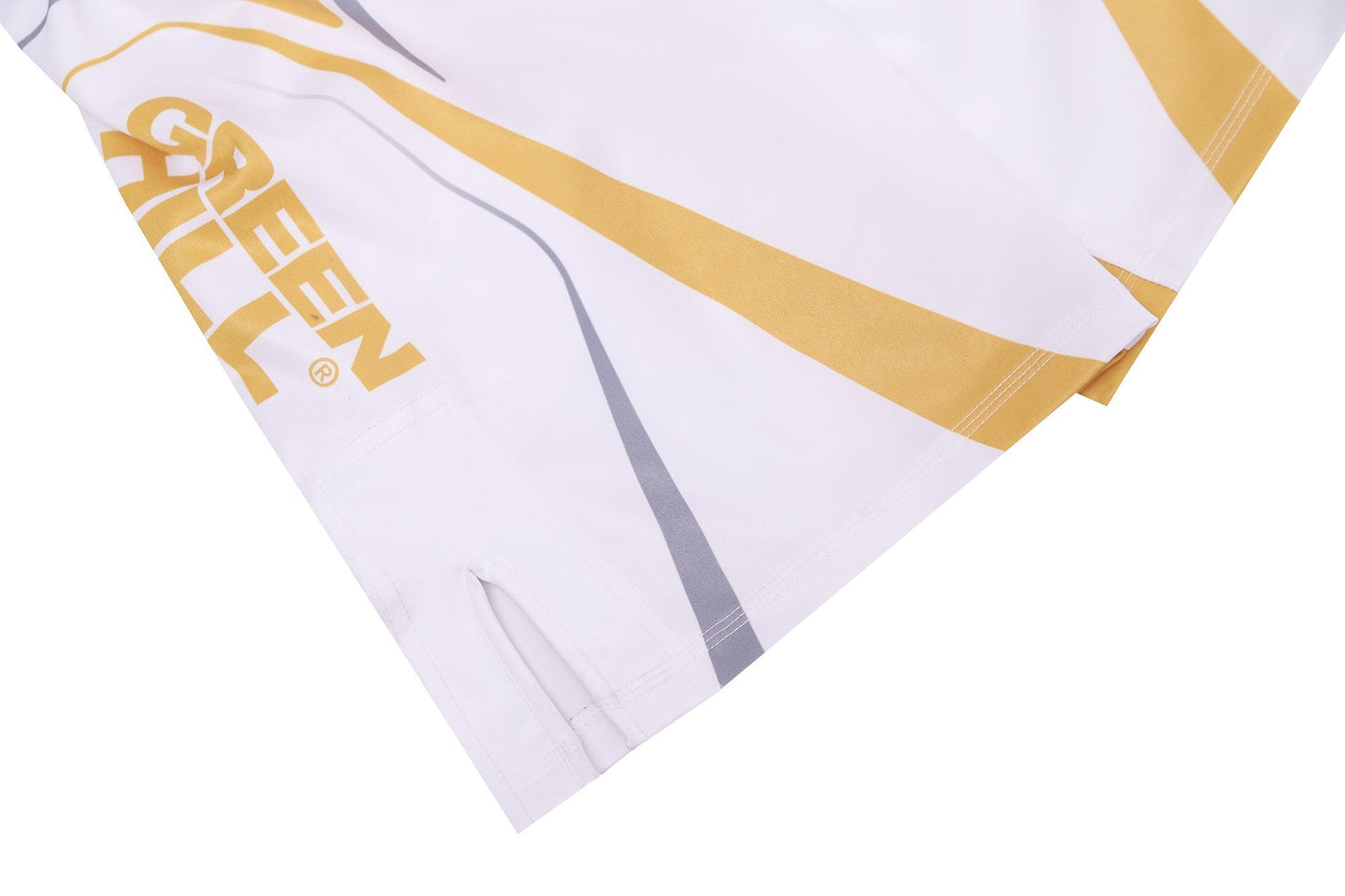 GREEN HILL New MMA Shorts IMMAF APPROVED White 2023