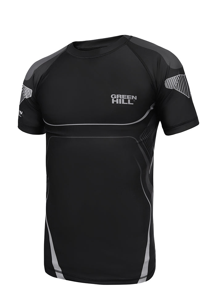 Green Hill IMMAF Approved Rash Guard Black 2023