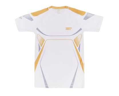 Green Hill IMMAF Approved Rash Guard White 2023