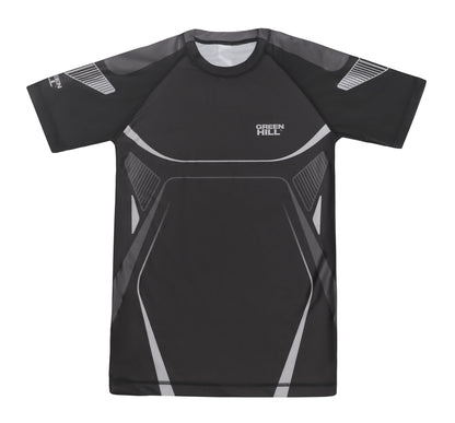 Green Hill IMMAF Approved Rash Guard Black 2023