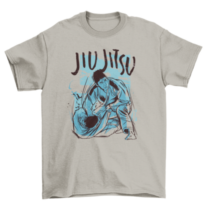 Jiu jitsu sport t-shirt design