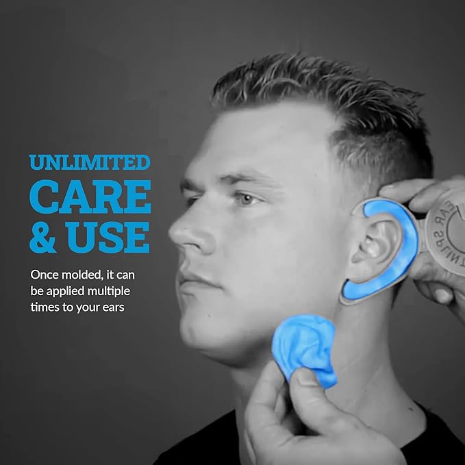 Cauliflower Ear Remedy EarSplintz Ear Stabilization Kit with Head Wrap